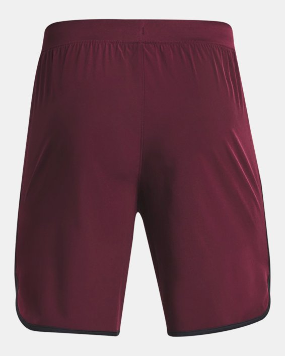 Men's UA HIIT Woven 8" Shorts, Maroon, pdpMainDesktop image number 6